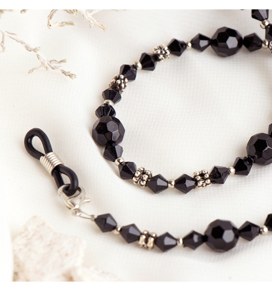 Lant ochelari optica Beads Black