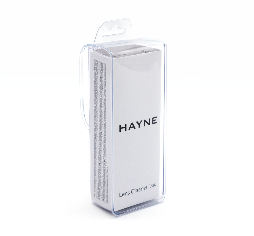 Kit Solutie de curatat lentile Hayne 30 ml