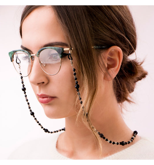 Lant ochelari optica Beads Black